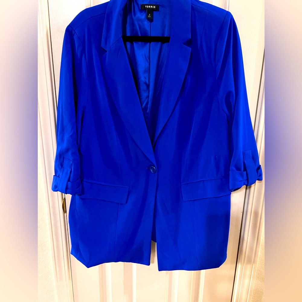 Plus size women’s blazer jacket